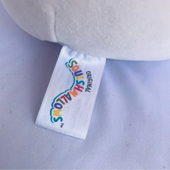 7" Squishmallows Malcolm the Mushroom with scarf" Stuffed Plush - Picture 5 of 6